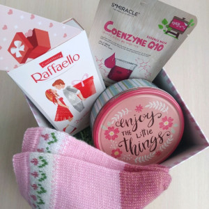 Розовый подарочный набор для нежной девушки