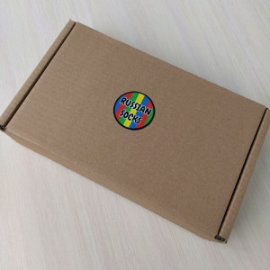 Теплые шерстяные вязаные спицами носки ручной работы RussianSocks купить. Фото №8