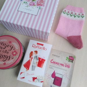 Розовый подарочный набор для нежной девушки. Фото №2